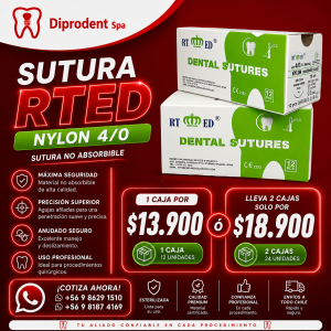 Sutura RTD Nylon 4/0